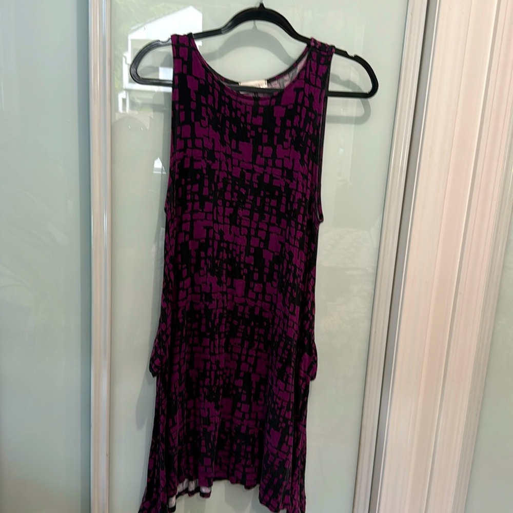 A line jersey dress
